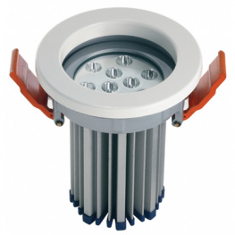 LEDV DWNL M 830 L36 WT DIM, LED flush mounted fixture white, Osram