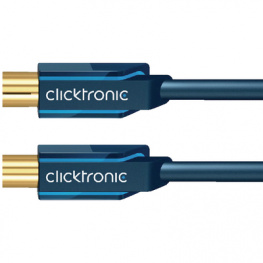 70402, Антенный кабель IEC-Штекер IEC-Разъем 3 m, Clicktronic