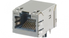 93769-8628, Гнездо; RJ45; MXMag; PIN: 8; экранированный,с LED; позолота; THT, Molex