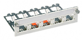 R925809, Universal unit for 5 connection modules, Reichle De-Massari