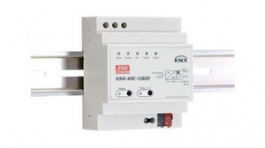 KNX-40E-1280D, Блок питания: KNX / EIB; 38,4Вт; 30ВDC; 1280мА; 180?264ВAC; IP20, MEAN WELL