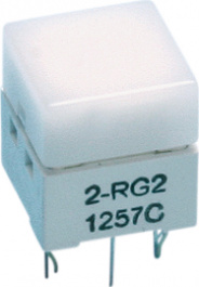 B3W-9000-B2C, Illuminated Tactile Switch, 50 mA, 24 VDC, Omron