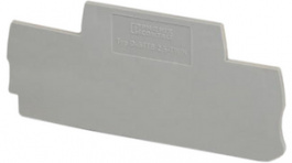 3038558, End plate, grey, Phoenix Contact