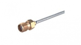 21 SMA-50-2-15/111 NE, RF Connector, SMA, Beryllium Copper, Socket, Straight, 50Ohm, Soldering Terminal, Huber+Suhner