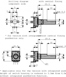 E27-0-20151AL011, Rotary Encoder 30Pos, ELMA