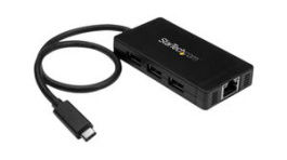 HB30C3A1GE, USB Hub, 4x USB A Socket/RJ45 Socket - USB C Plug, StarTech