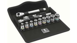 05003756001, Zyklop Ratchet Set 1/4^ 196 mm, Wera Tools