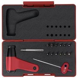 PB 8325 B1, Set with 12 bits and 1 holder 3.2...16 Nm, PB Swiss Tools