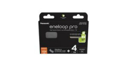 BK-3HCDEC4BE [4 шт], Rechargeable Battery Pack, Ni-MH, 1.2V, 2.5Ah, Pack of 4 pieces, Panasonic