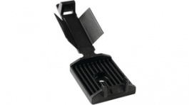FKH30 PA66HIR BK 100 [100 шт], Flat ribbon clip 35 mm x 25 mm Black, HellermannTyton