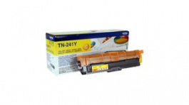 TN241Y, Toner Cartridge, 1400 Sheets, Yellow, Brother
