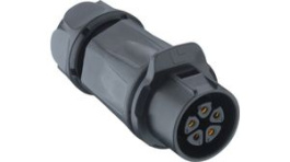 0262 02, Вилка; Разъем: круглый; размер 20; 02; PIN:2; на защелке; позолота, Lumberg Connect