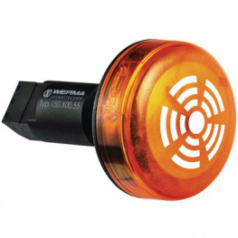 15030055, LED Buzzer Yellow, Buzzer / Continuous, 80 dB, WERMA Signaltechnik