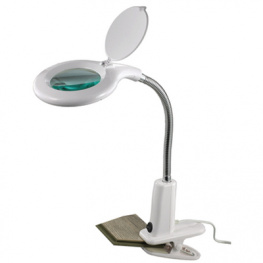 8096LED, Magnifying Glass Lamp 1.8x, A+, Glass lenses, Bourya