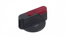 HW9Z-FDY-R, Illuminated Rotary Knob Black / Red, IDEC