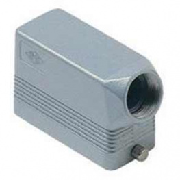 CHO 16 L, hoods for single lever, with 2 pegs, side entry, Pg21, C-TYPE enclosures, ILME