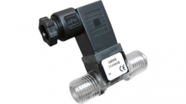 212460E, Flow sensor 0.1...2.5 l/min NPN open collector frequency output / 50 mA, Gems Sensors & Controls
