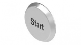 56-6.00011, Switch Lens, Round, Metallic, 33mm, Start, EAO