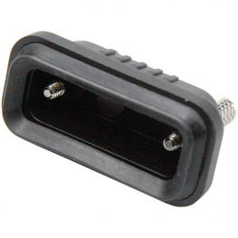 CAP-WD1PCSA1, Protective cap for 9-pole D-sub connector, Amphenol