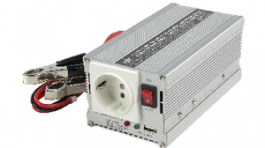 HQ-INV300WU-24, DC/AC Inverter ...24 VDC, 300 W, Schuko / USB, HQ