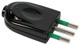 800-16, Mains Plug Black Italian Plug, FME Fanton