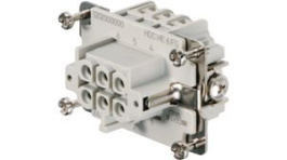 1200200000, Socket Insert, Size 3, 6 Poles, Screw, 500V, 24A, Weidmuller