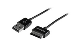 USB2ASDC50CM, Cable USB-A Plug - Asus 40-Pin Plug 500mm Black, StarTech.com