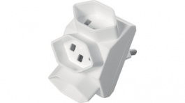 14 9745 23, Branch plug 3-in White 1 x Type 23, Steffen
