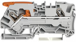 2106-1201, Feedthru Terminal, Cage Clamp, 2 Poles, 0.5 ... 10mm\x1a, Wago