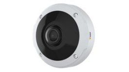 02109-001, Outdoor Camera, Fixed, 1/1.8" CMOS, 183°, 2016 x 2016/2560 x 1440, White, AXIS