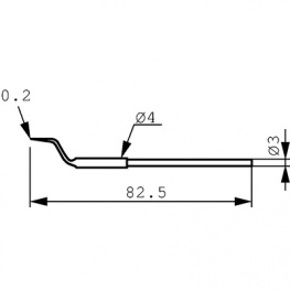 422 SD/SB [2 шт], Soldering tip pair SMD40 2 p., Ersa