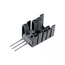 FK 237 SA-220 O, Радиатор: штампованный; U; черный; L: 19,05мм; W: 14,5мм; H: 12,7мм, Fischer Elektronik