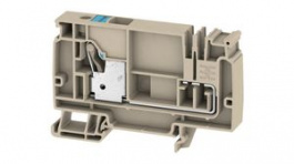 2428940000, Terminal Block, Push-In, 1 Poles, 57A, 10mm2, Dark Beige, Weidmuller