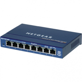 GS108GE, Switch 8x 10/100/1000 - Desktop, NETGEAR
