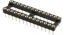 100-283-10-1001-00, DIL socket 28 Tin-plated brass, Nextron