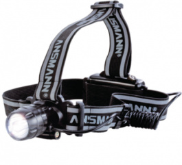HEADLIGHT HD3, Head torch black, Ansmann