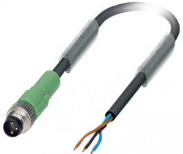 1681677, SAC-3P-M 8MS/3,0-PUR Actuator/Sensor Cable, Phoenix Contact