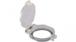 KDP22RR, Protective lid transparent, Schlegel Elektrokontakt