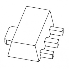 BCX55-10, Transistor SOT-89 NPN 60 V 1 A, NXP