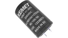 ALC40A562CD063, Aluminium Electrolytic Capacitor 5600 uF 63 VDC, Kemet