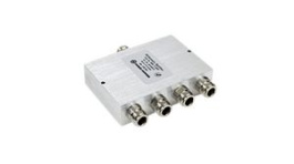 5502.17.0032, Low Loss 4-Way Wilkinson Power Divider, 694MHz ... 2.7GHz, Female N Connector, 50W, Huber+Suhner