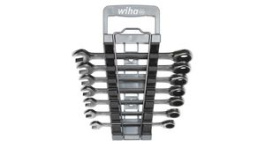 44664, Ratchet Ring Combination Spanner Set, 8 Pieces, Wiha