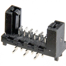 090816-0206, Straight header with latch SMD 6P, Molex
