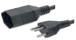 0302165, Удлинительные кабели Тип 12-Штекер Тип 13-Разъем 5 m, Steffen