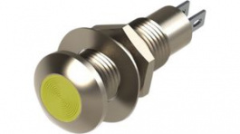 524-521-20, LED Indicator Yellow 8.1mm 6VDC 16mA, Marl