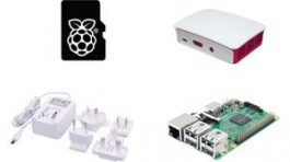 RPI 3B + RPI OS 16GB + T5875DV + CASE, Raspberry Pi 3 Model B with PiOS, PSU, Case, Raspberry