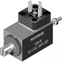 V30-N-24V100%, Solenoid Actuator 8 mm 3.3 N 1.5 N 9.2 W, Kuhnke