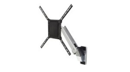45-296-026, Wall Monitor Mount, 55", 200x100/200x200, 18.1kg, Silver, Ergotron