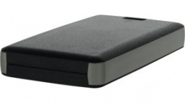 13120.23, Remote Control Case 71.5x39.5x11mm Black / Light Grey Plastic, Teko