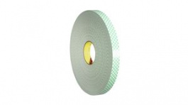 40321966, Double Coated Urethane Foam Tape 4032, 19mm x 66m, White, 3M